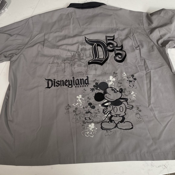 Disney Other - Disneyland D55 55th Anniversary Cast Member Shirt Mickey Mouse Gray Large